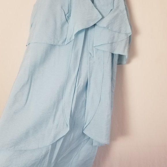 NWT To The Max light blue sleeveless mini layered dress size XS (104) - Picture 6 of 9